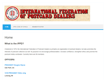 Tablet Screenshot of ifpd.info